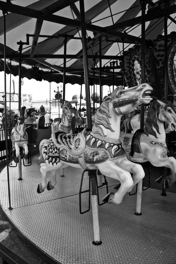 Distorted Carousel The Angry Carousel. by LizinWonderland on DeviantArt