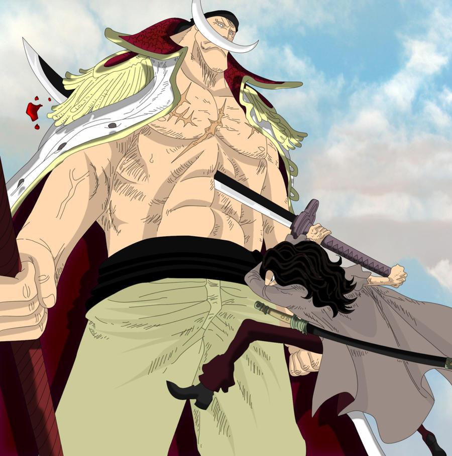 Whitebeard Stab by ID9OP on DeviantArt
