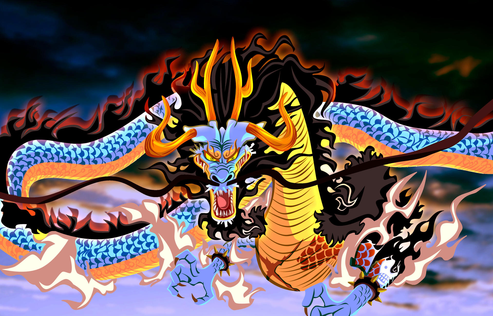 Kaido Dragon V3 by ID9OP on DeviantArt