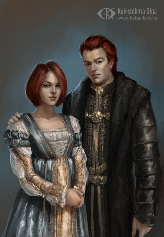 Ambrosius and Eleanor (Commission)