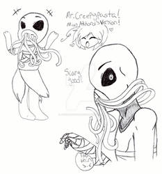 Mr. Creepypasta Doodles!