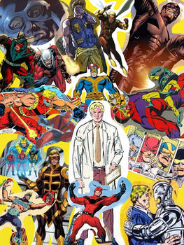 Hank Pym collage