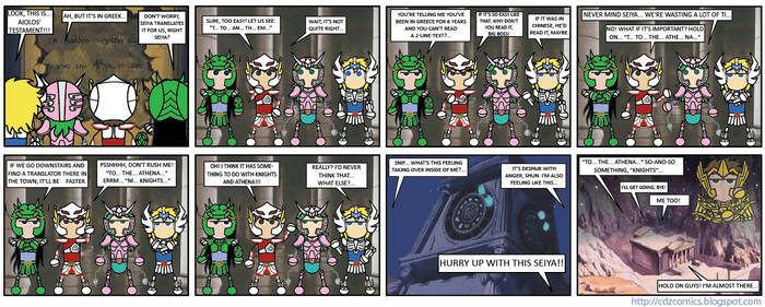 CDZ Comics - Aiolos Testament by thebrazilianMark