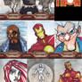 Iron Man 2 Sketch Cards
