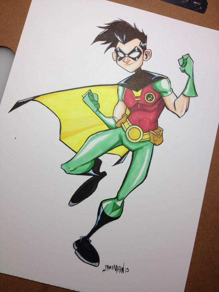 Robin Marker Sketch