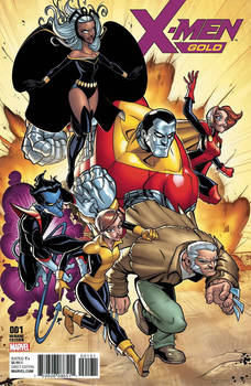 X-Men Gold #1 variant cover