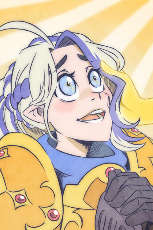 Critical Role Pike and Saranrae by Takayuuki on DeviantArt