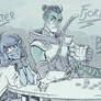 Critical Role - Fjord, Beau  and Jester