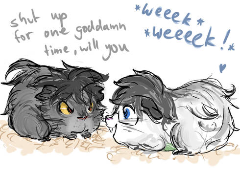 John + Karkat: Be Guinea Pigs.