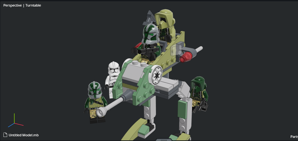 Lego best sale kashyyyk walker