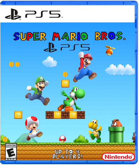 ArtStation - Super Mario PS5 Portrait
