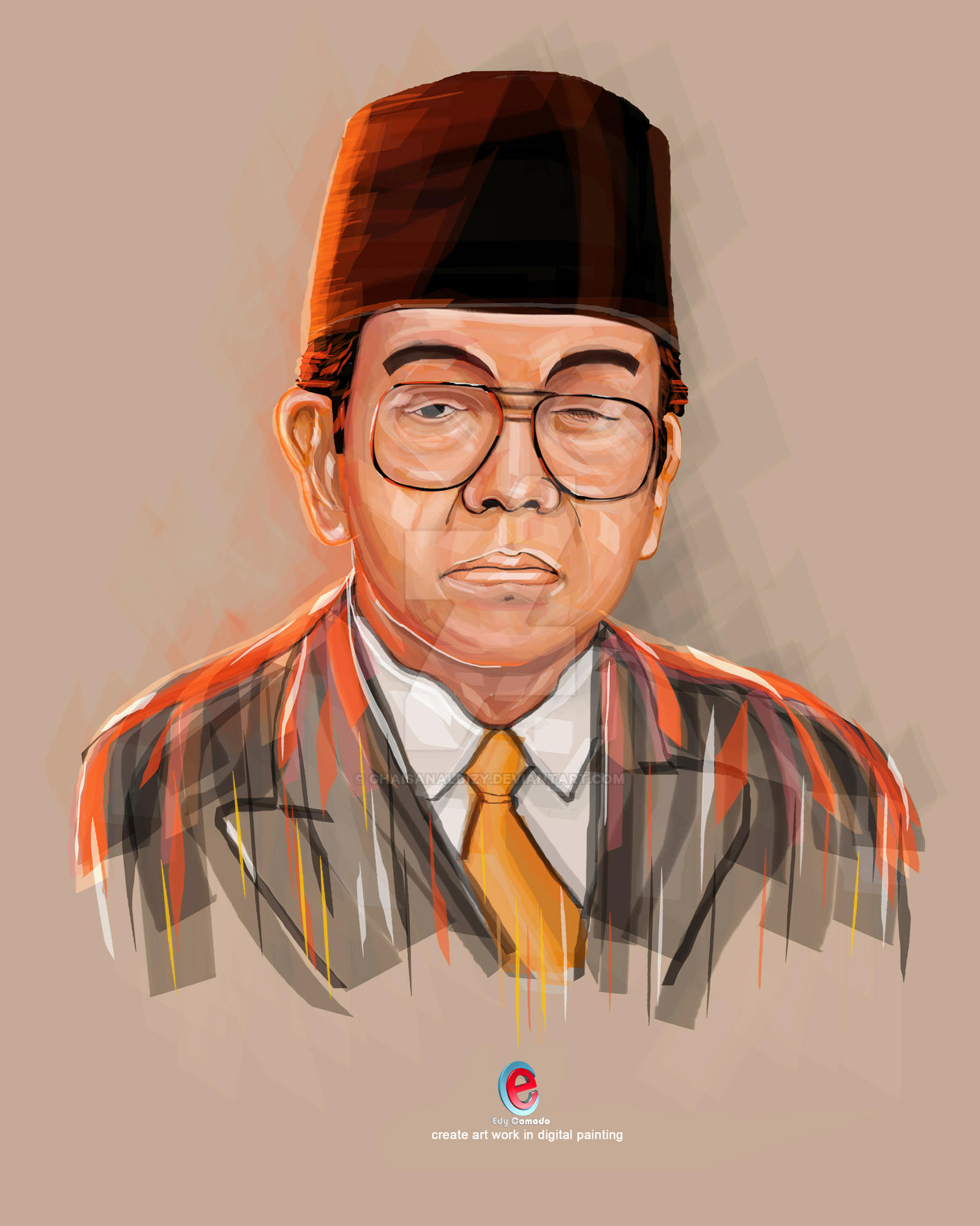 GUS DUR by GhaisanAldizy on DeviantArt
