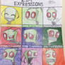 Invader ZIM's Expressions