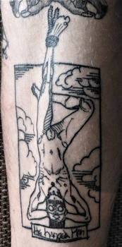 {The Hanged Man} (Tattoo)