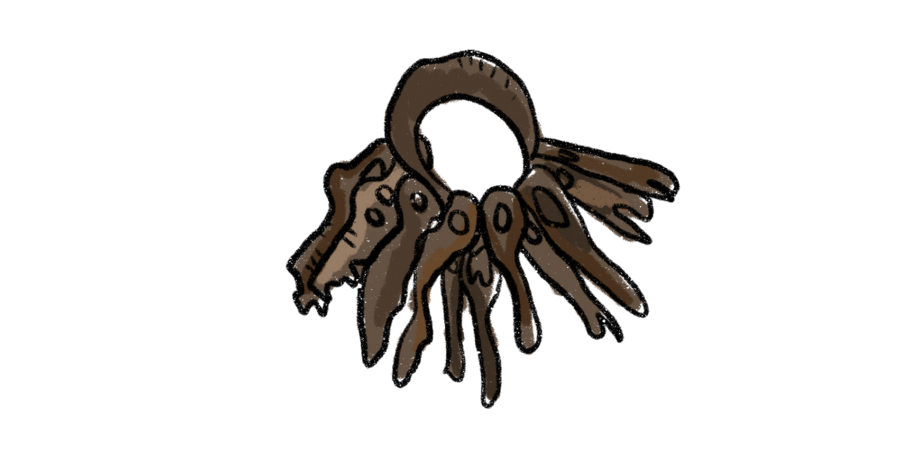 SCP 004 - the 12 rusted keys (set) png. yes by peruanopoorSENDHELPA on ...