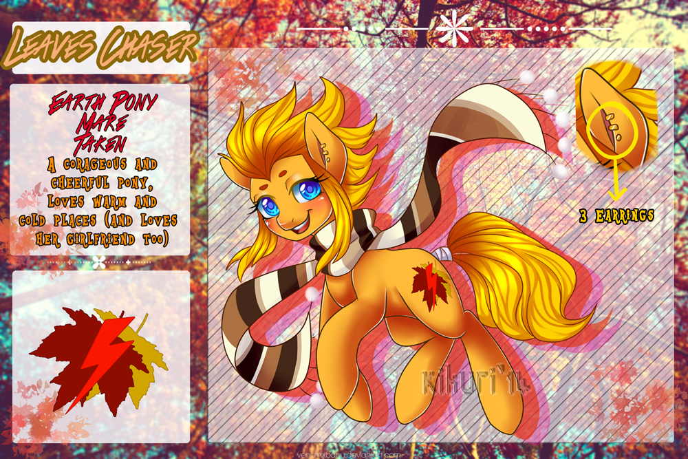 .MLP OC: New LeavesChaser ref sheet.