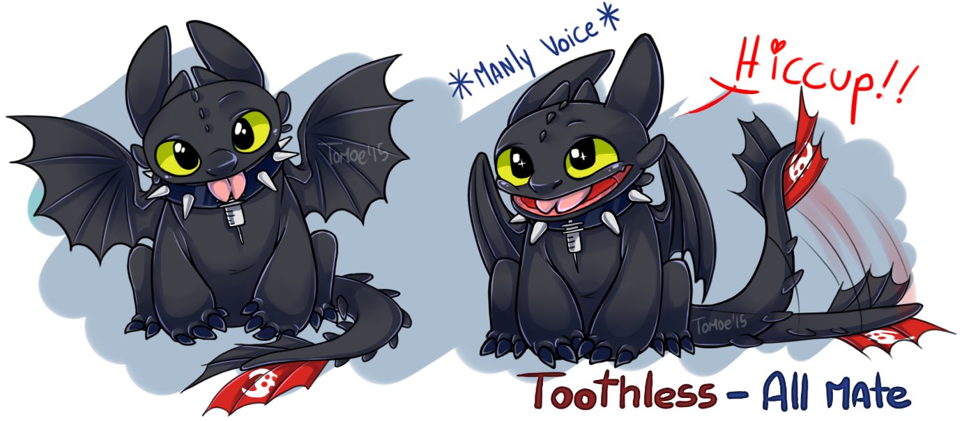 .Crossover: Toothless all-mate. by Kikuri-Tan on DeviantArt