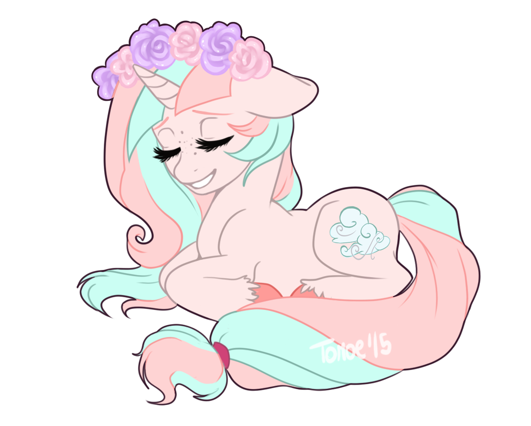 .Pastel unicorn.