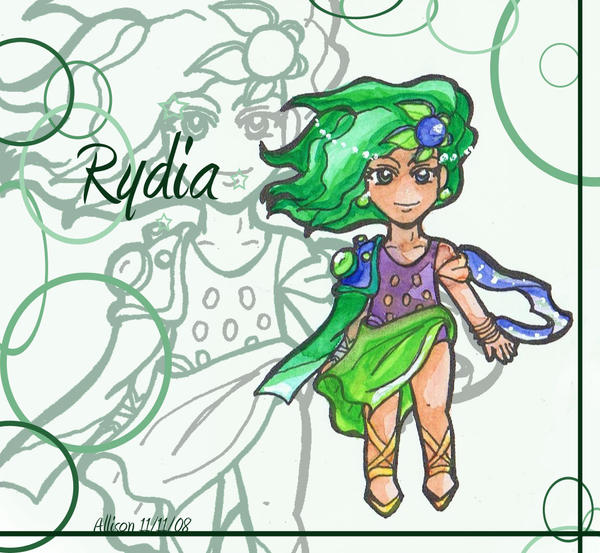 Chibi Rydia Chibi Rydia by Ariall by Rydia-x-Edge-club on DeviantArt
