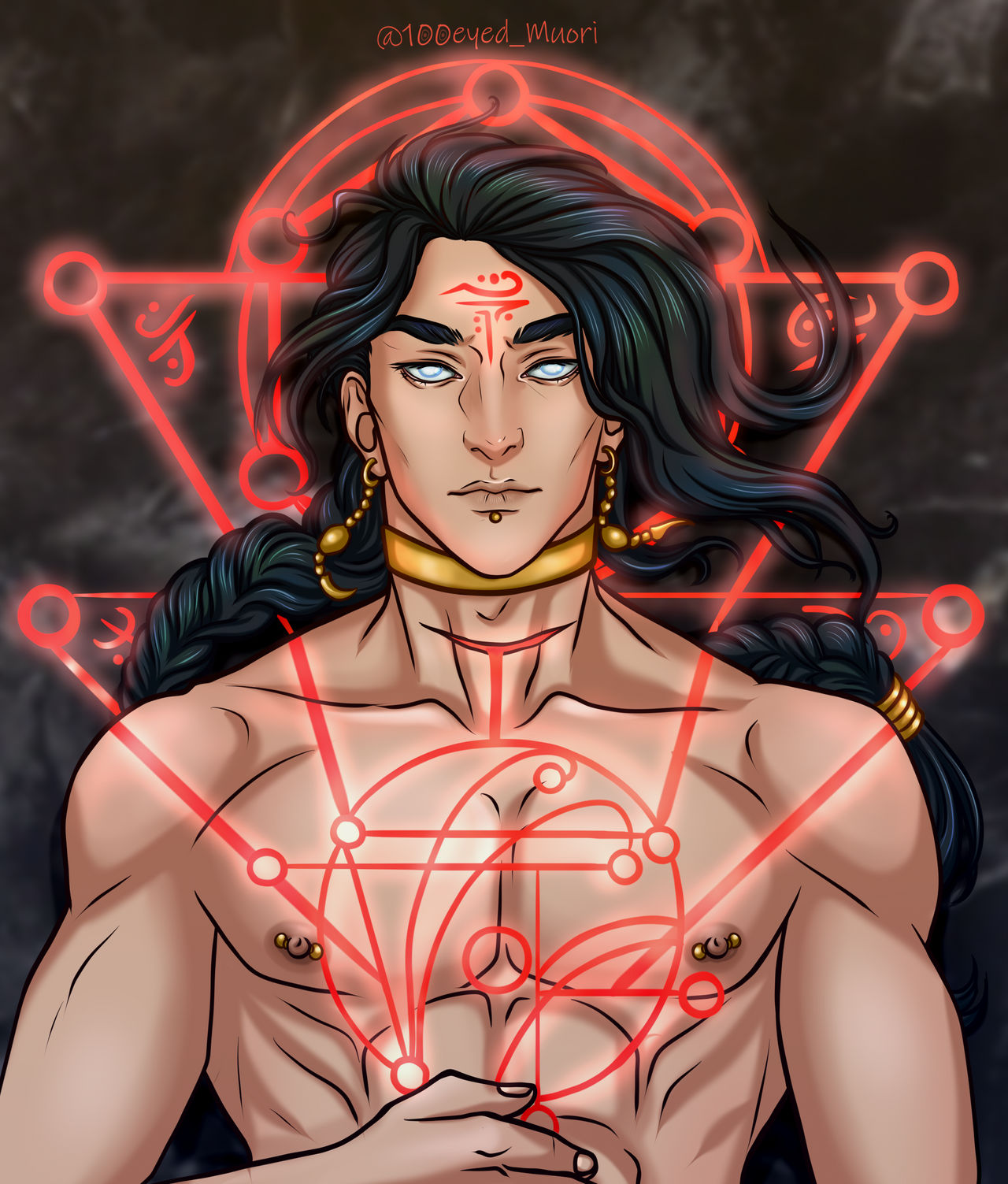 Bart Summonign Ritual Summoning Ritual by 100eyedMuori on DeviantArt