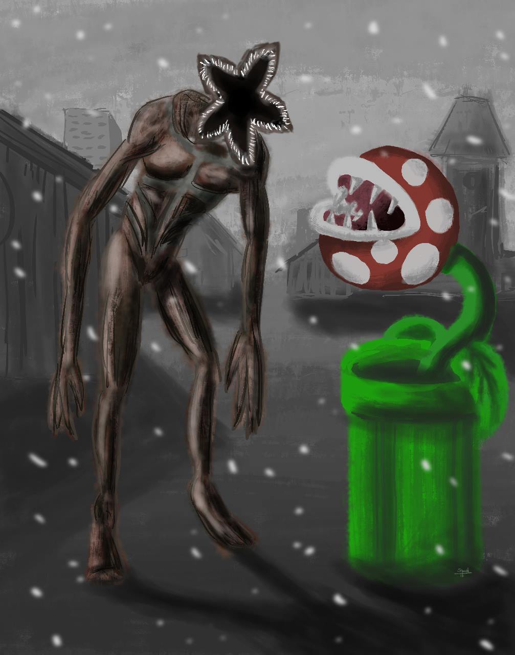 Demogorgon VS Piranha plant