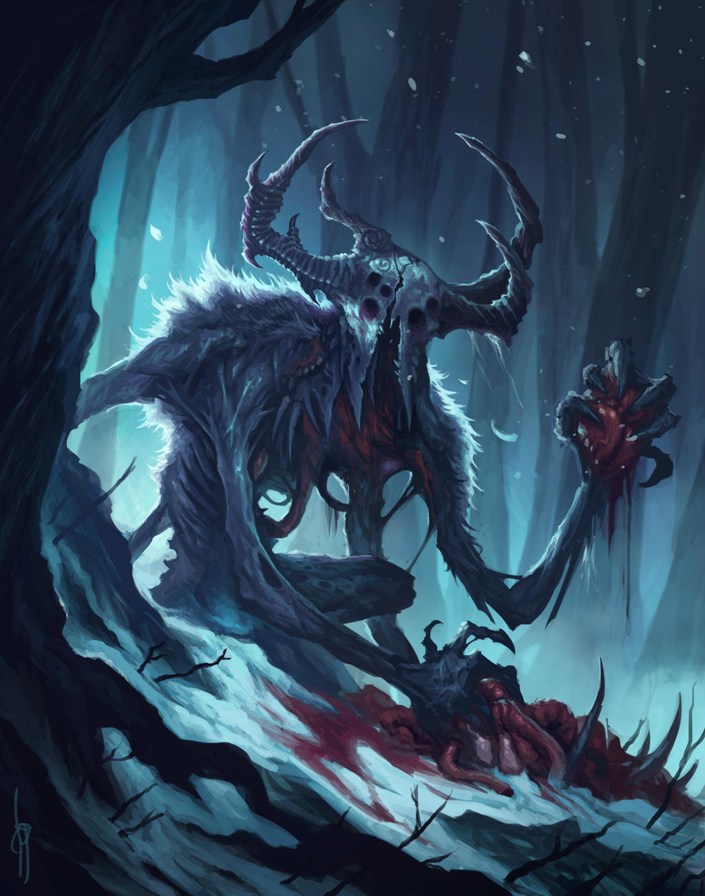 The Wendigo by MorkarDFC on DeviantArt