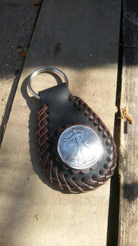 key fob with a concho 