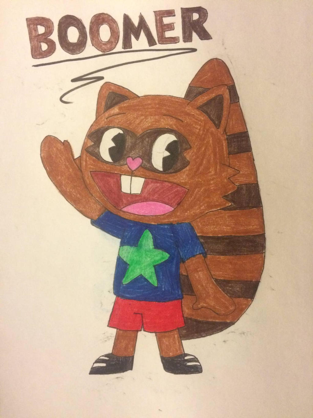 Boomer Htf Boomer the Brown Raccoon (HTF OC) by MLPTMNTFan2000 on DeviantArt
