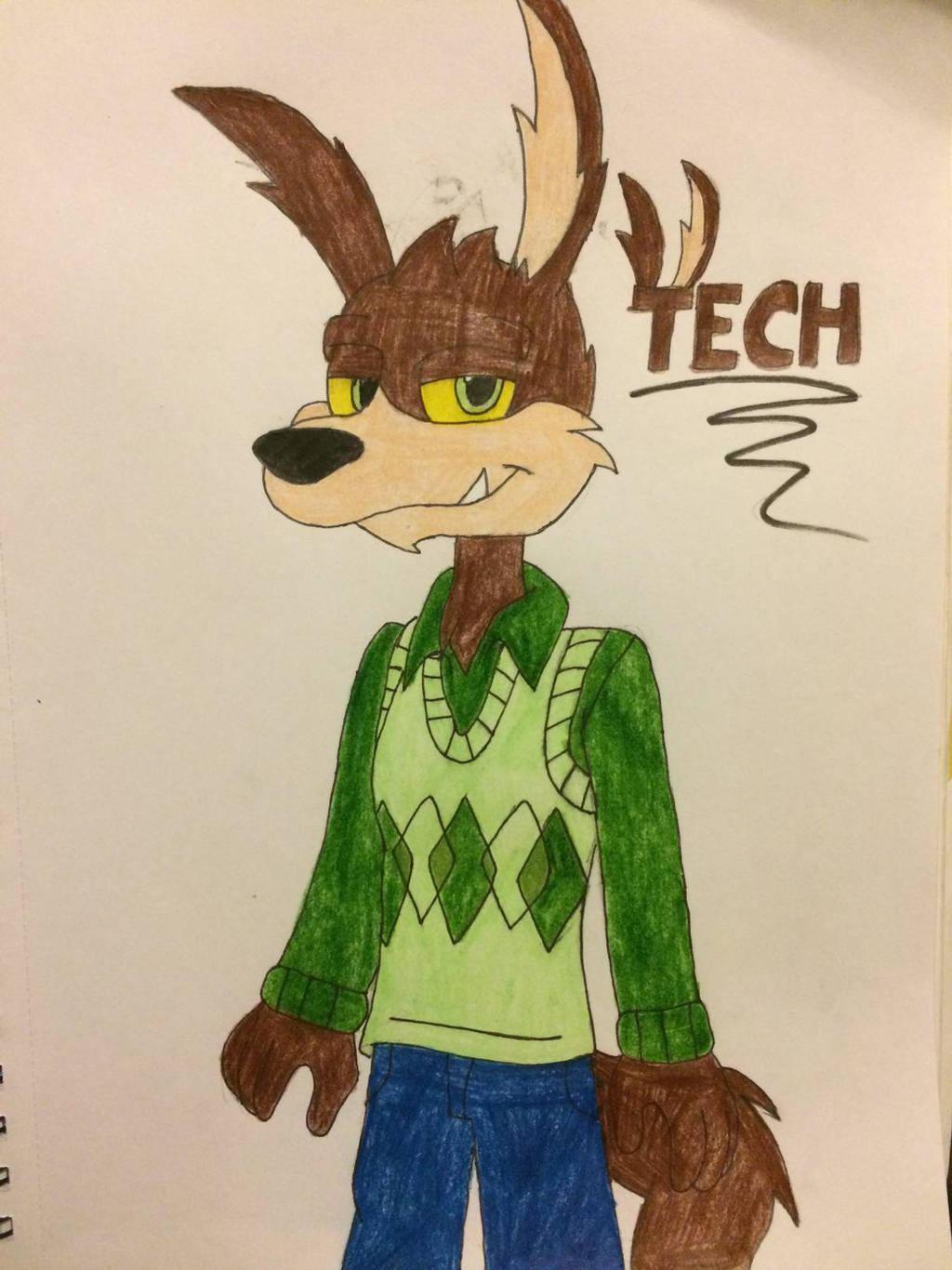Tech E. Coyote by MLPTMNTFan2000 on DeviantArt