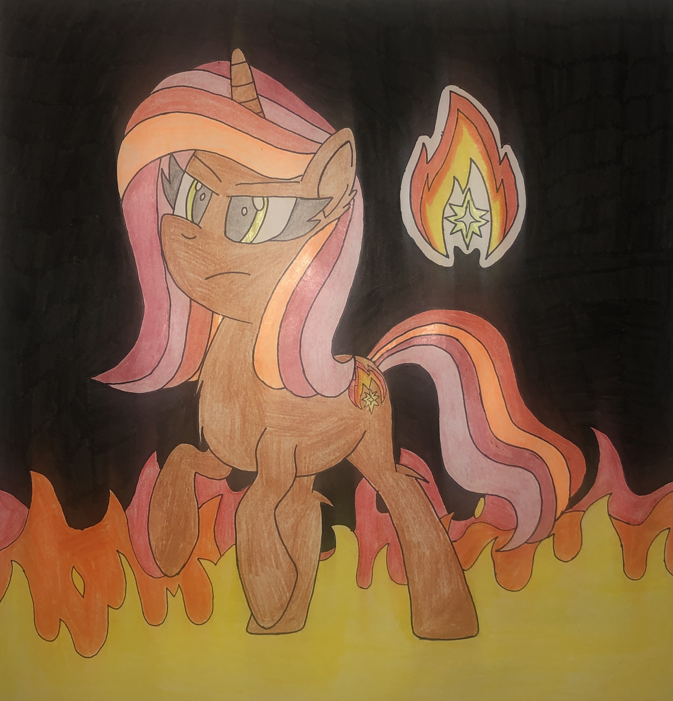 Mlp Fire MLP OC - Fire Flame by MLPTMNTFan2000 on DeviantArt