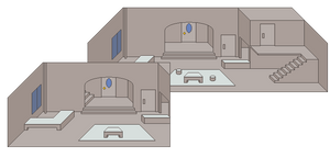 Grey City - Set Design for Star-Spangled Girl