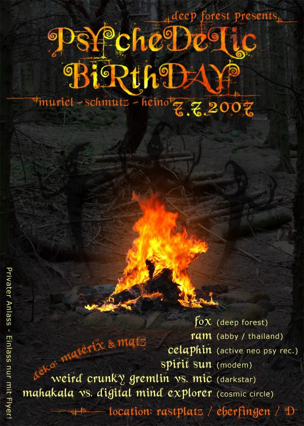 psy - psychedelic birthday by shroomix on DeviantArt