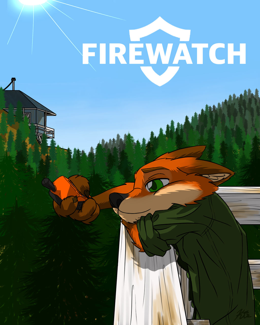 Fireatch Cover Firewatch Cover Art by StarfangsSecrets on DeviantArt