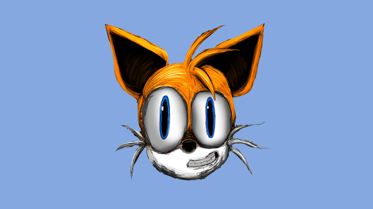 Normal Tails Face Drawing by L0stD00dle on DeviantArt