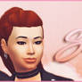 Simology Female Banner with Plumbob 1