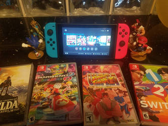 My Nintendo Switch and My Games