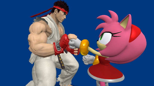 Gmod: Ryu Training Amy