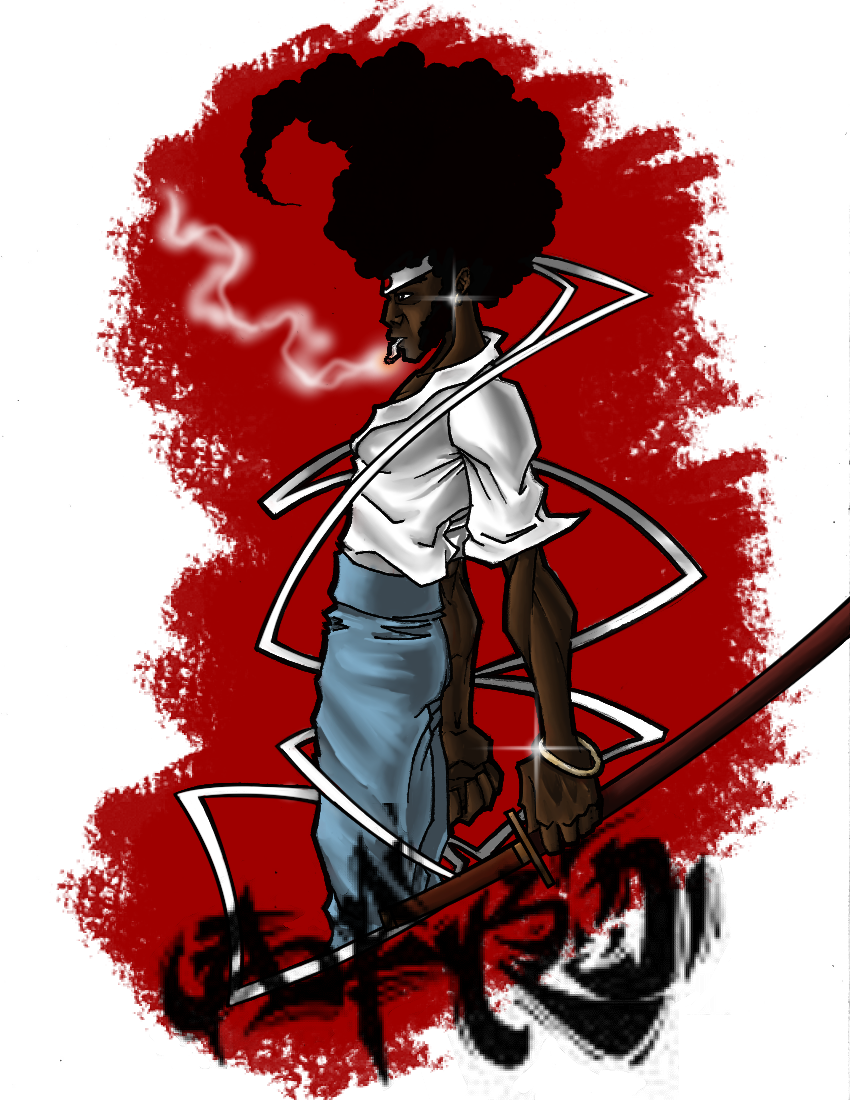 ArtStation - Afro Samurai color