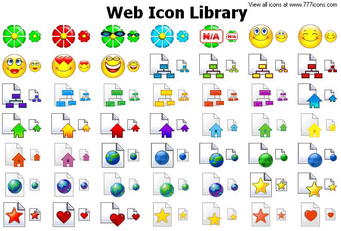 Web Icon Library