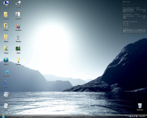 My Desktop for Jan 2007