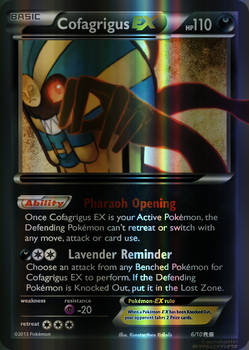 (6-10) [Renegade Result] Cofagrigus-EX