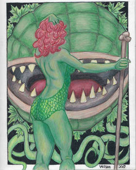 Audrey II meets Poison Ivy