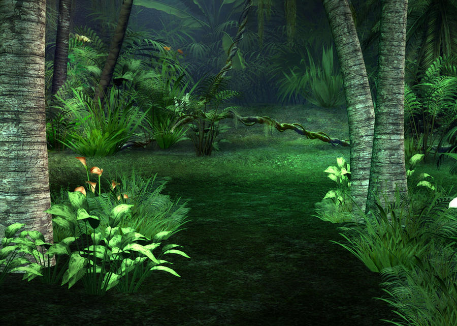 Jungle Pathway Background