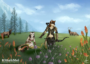 Prowling on the Plains [C] by KittehMei