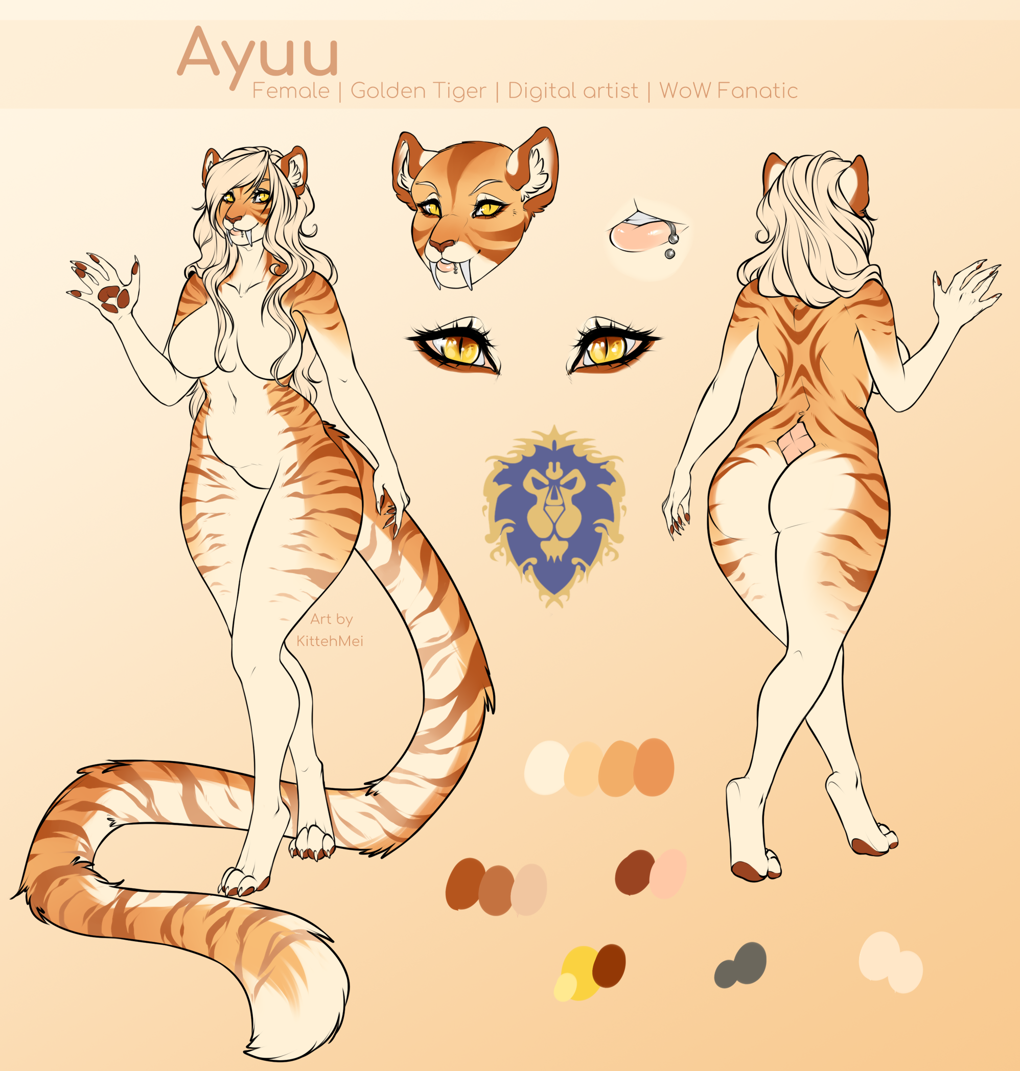 images Female Furry Ref Sheet c reference sheet ayuu by kittehmei