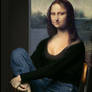 Mona Lisa in Jeans