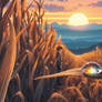 Golden Hour Droplet