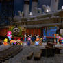 Thomas, Percy, their friends and the Post train 