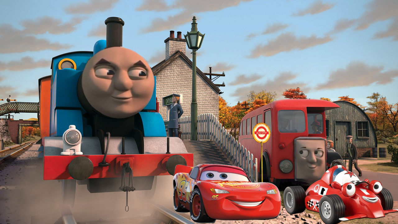 Thomas, McQueen, Roary and Bertie's Great Race by greatioue on DeviantArt