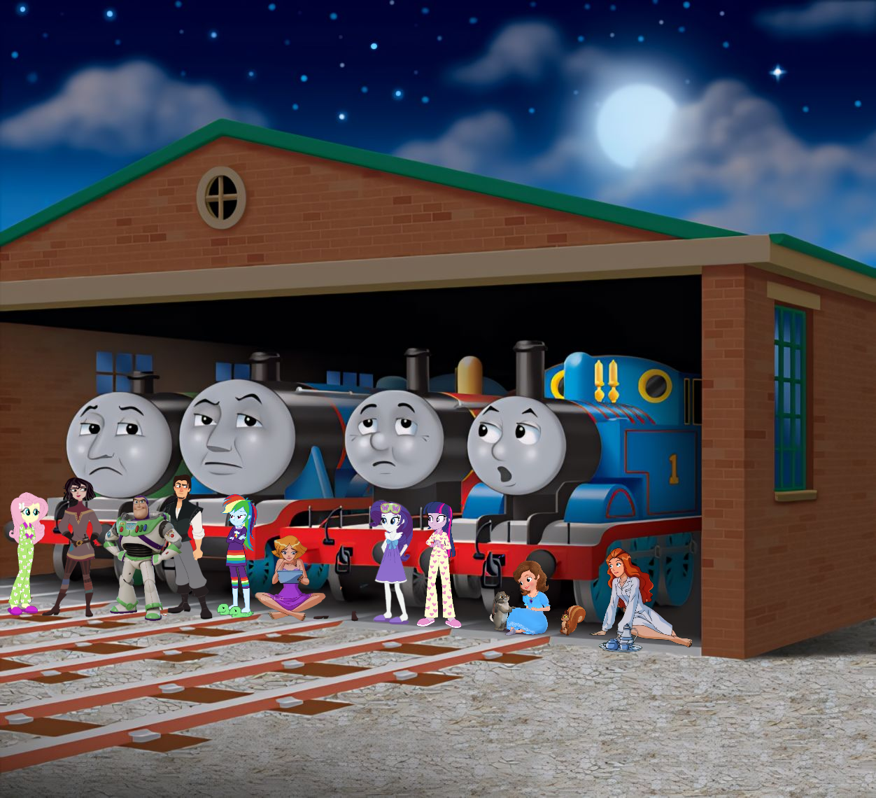 Sleep Less Thomas Thomas, the engines, and their Sleepy Friends by greatioue on DeviantArt